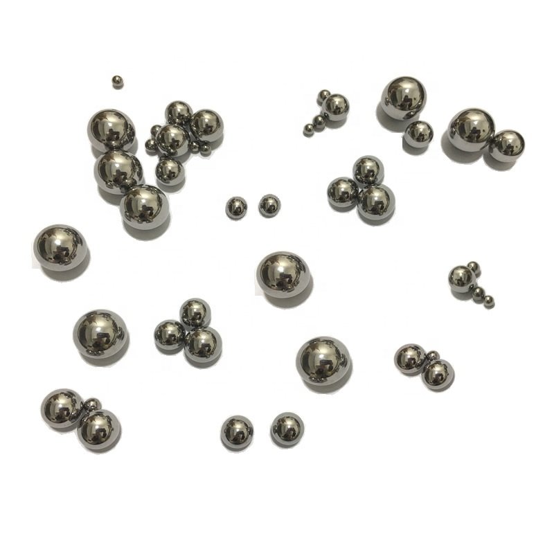 Tungsten carbide ball for ballpoint pens