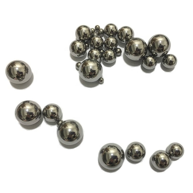 Tungsten carbide ball for ballpoint pens