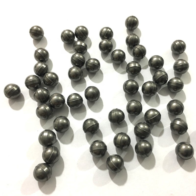 Tungsten carbide ball for ballpoint pens