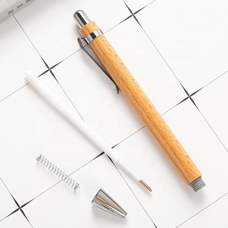 Wholesale Eco-Friendly High Quality Bamboo Ball Pen Promotion Gift Wood Printed Custom Logo Bamboo Ballpoint Pen