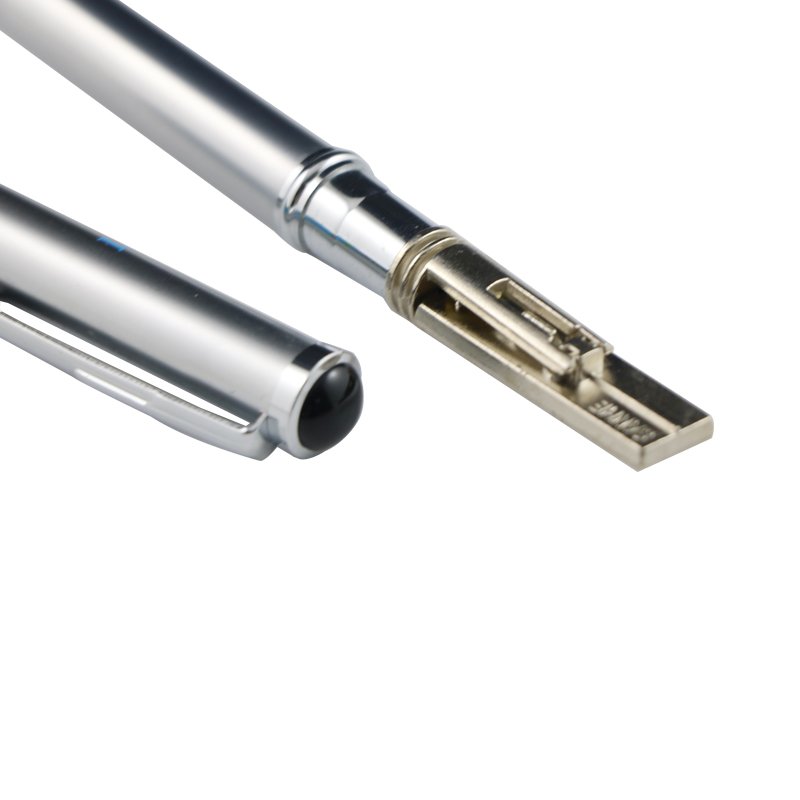Metal Stamp Ballpoint Pen With Photosensitive Pad Accept Stamp Customize Service Private Seals Ball Pen Personalised Pens