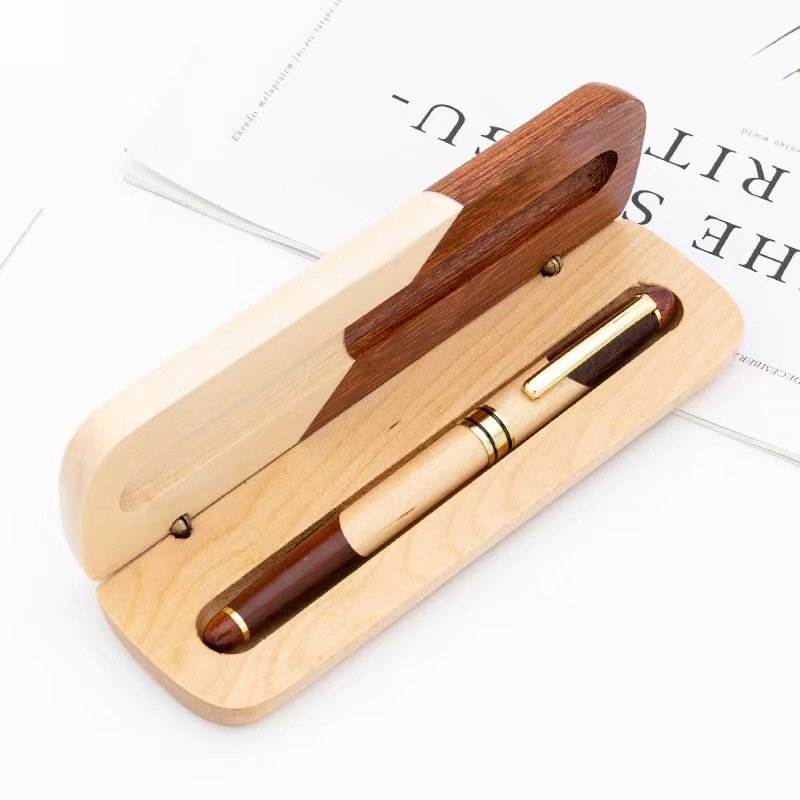 High Quality Luxury Gift Business gifts for friends Pens Wood Ballpoint Pen with Custom Logo or Engrave Name