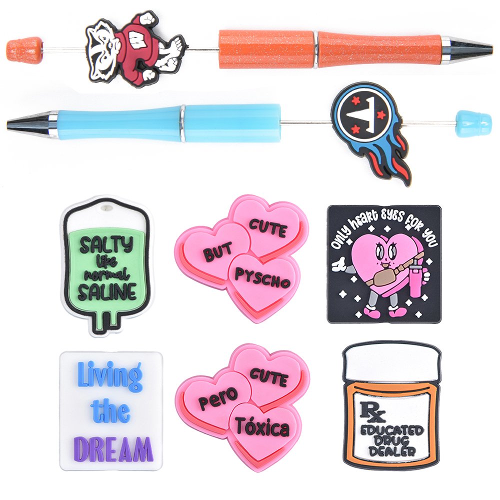 pearl colorful Beaded Pen Cute Metal Pen Coworker Nurse Pen Teacher Appreciation Gift