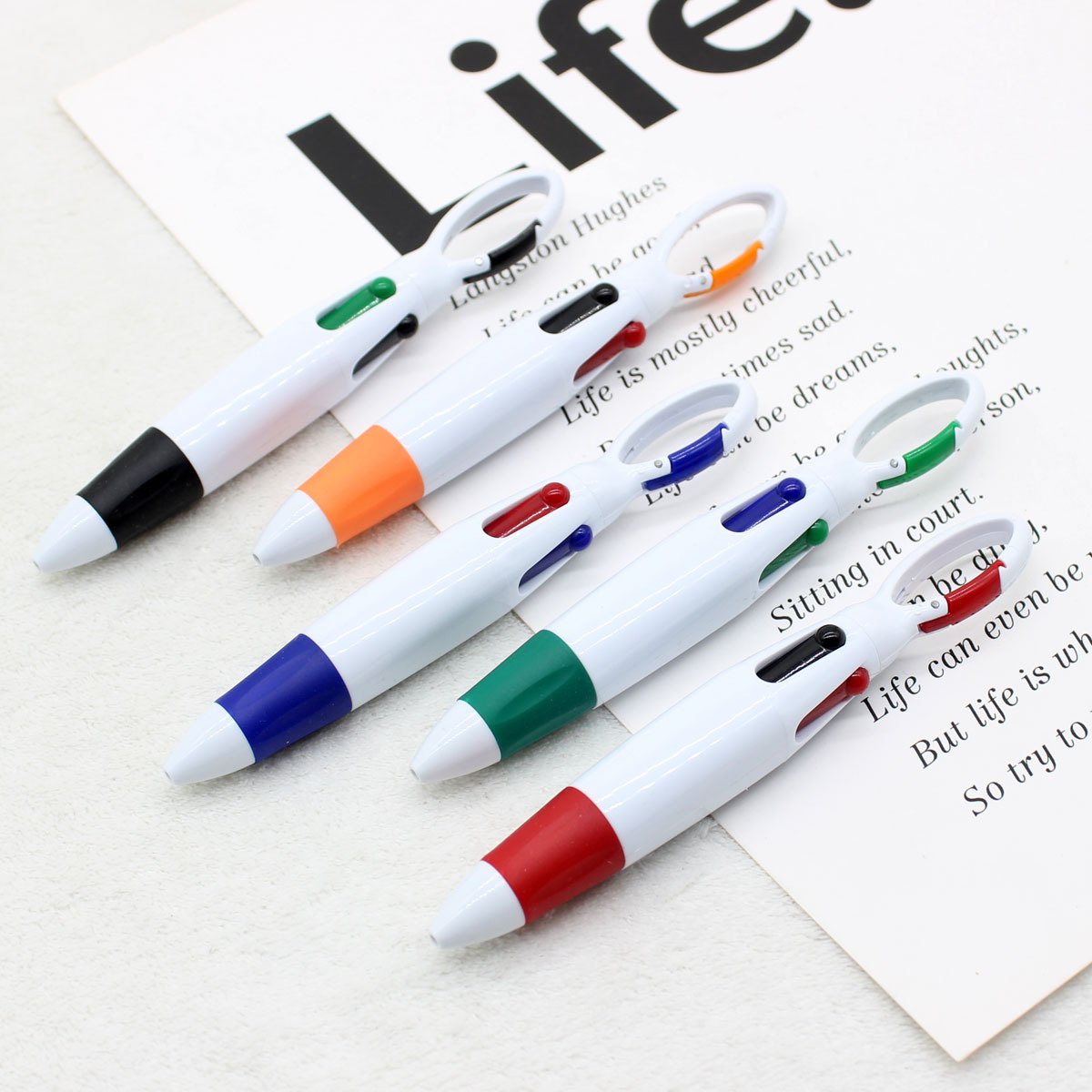 Heart Glitter Nurse Badge Reel Pen Kit Mini Highlighter Permanent Marker Ballpoint Pen Retractable Keychain Nurse Pen Set