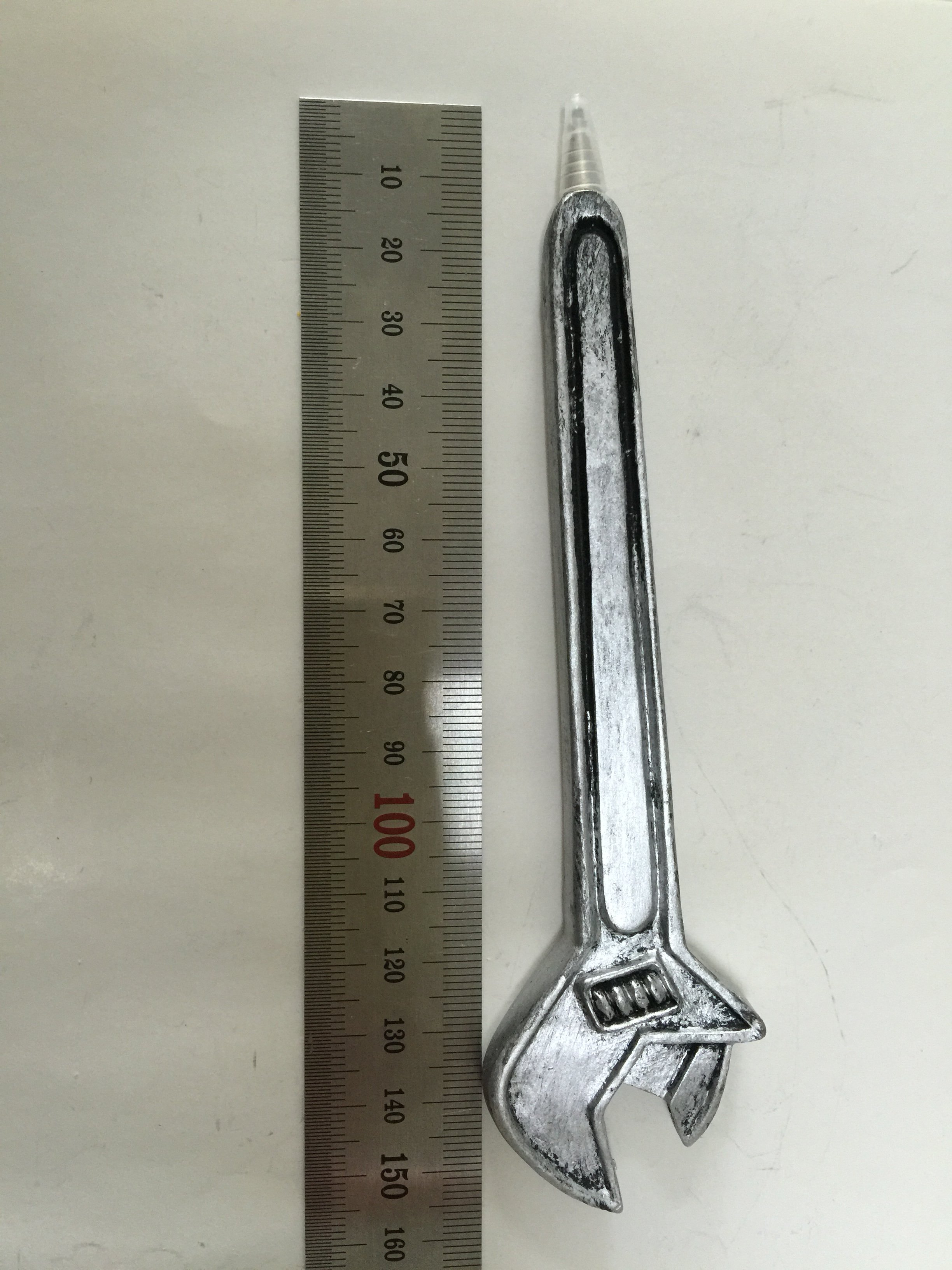 2022 new trend Hot-sale shaped designed polyester material tool pen, nail shaped ball pens for writing stationery