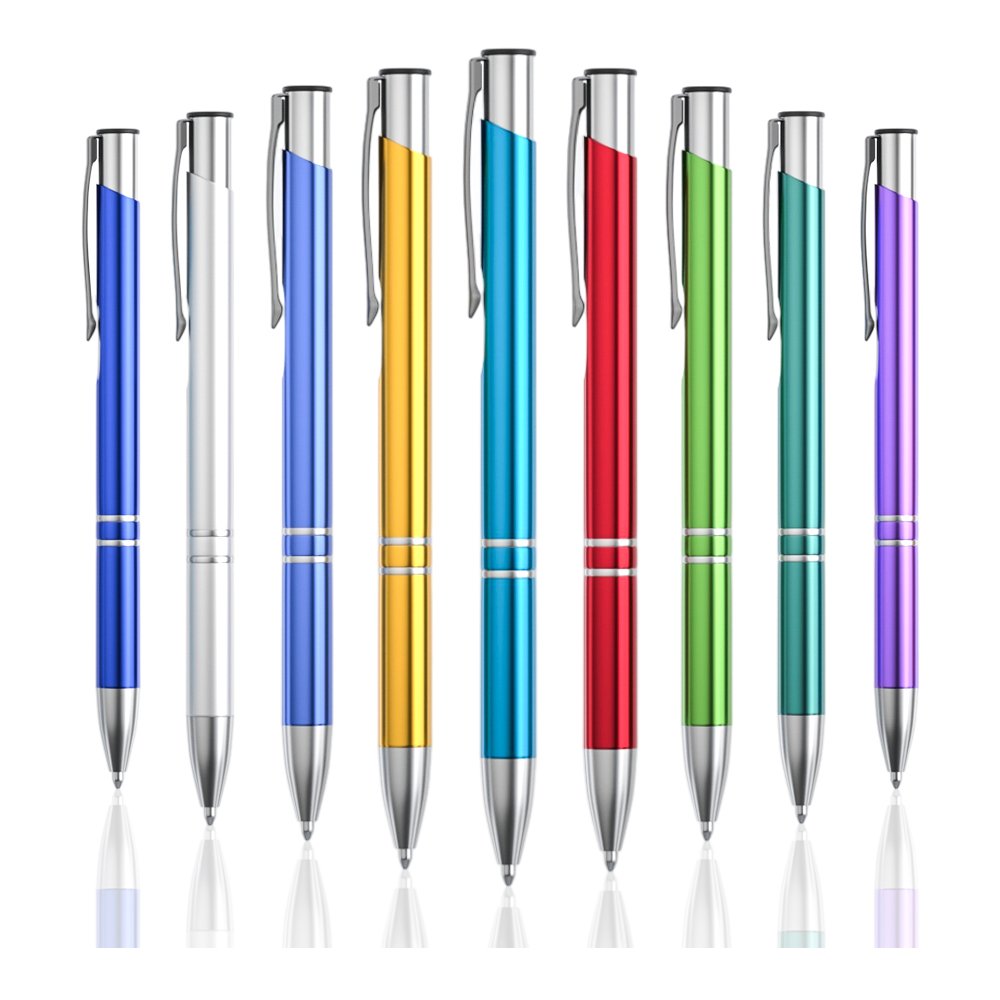 Newest Cheap Hot Ball Pen Custom Logo Metal Hotel Office Advertising Ballpoint Pen For Promotional Gifts