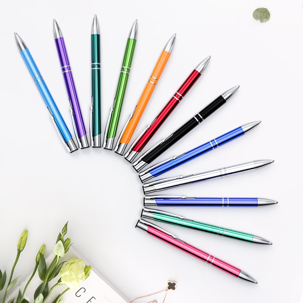 Newest Cheap Hot Ball Pen Custom Logo Metal Hotel Office Advertising Ballpoint Pen For Promotional Gifts
