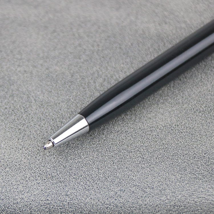 New hot sale luxury slim business metal ballpoint pen as giveaway gifts and office advertising with customized logo