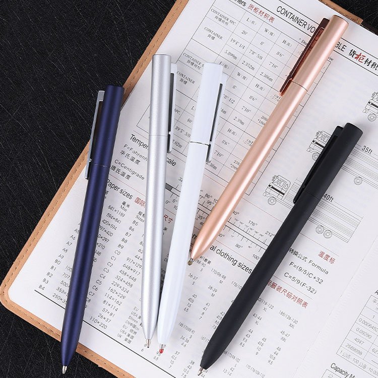 Factory New Matte Ballpoint Ball Promotional Custom Logo Promotion Roller Metal Pen For Office Business