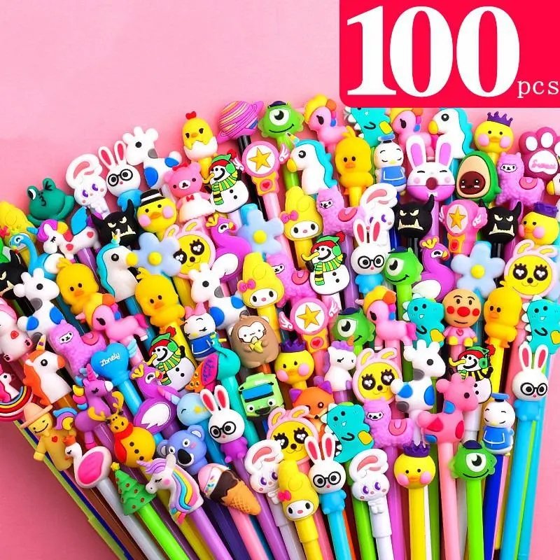 2023 girly kawaii ballpoint pen customize logo for Ins Korean Japanese School Stationery Supply