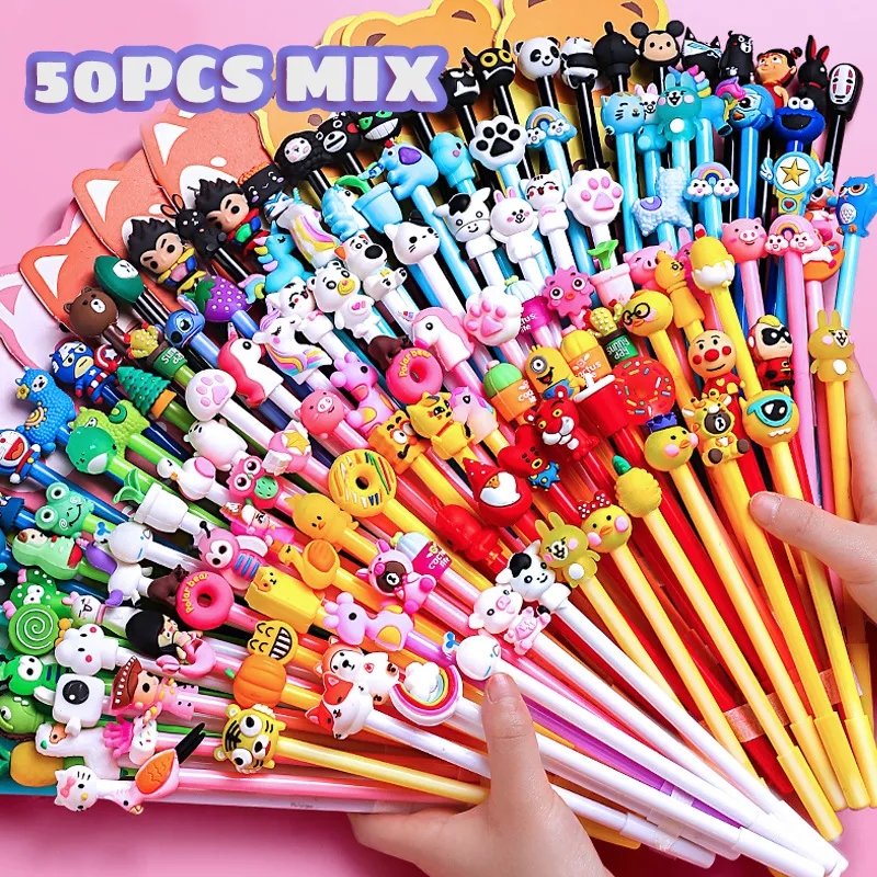 2023 girly kawaii ballpoint pen customize logo for Ins Korean Japanese School Stationery Supply