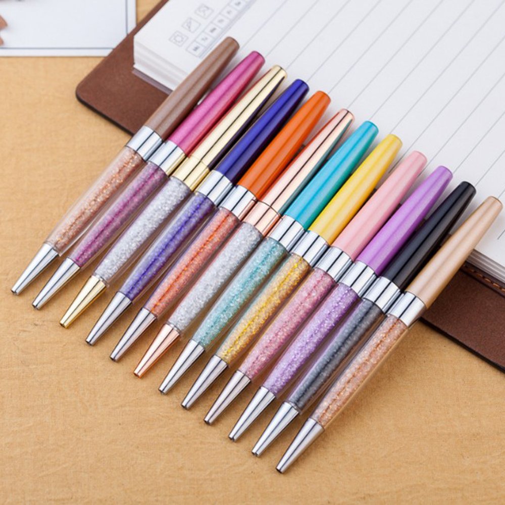 crystal pens Bling Bling Silm Crystal Diamond Retractable Ballpoint Pen