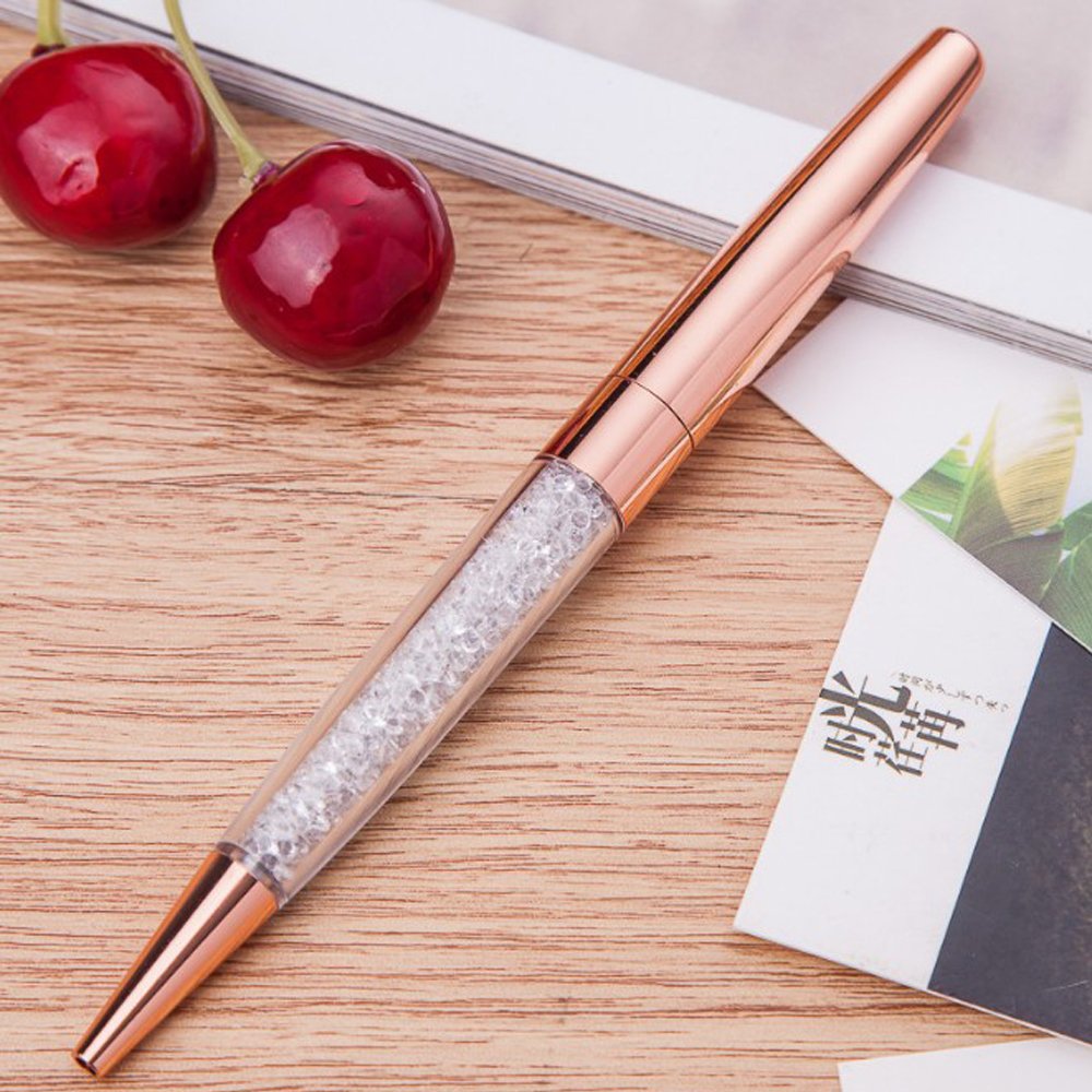 crystal pens Bling Bling Silm Crystal Diamond Retractable Ballpoint Pen