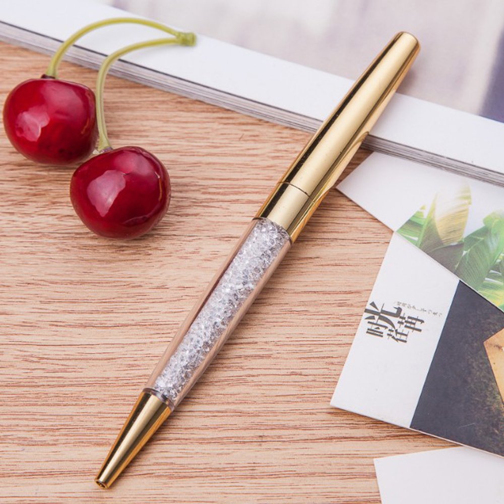crystal pens Bling Bling Silm Crystal Diamond Retractable Ballpoint Pen