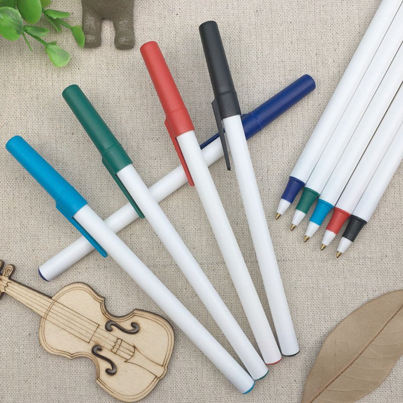2017Simple Pen New Ballpoint Pen Type Plastic Promotional Ball Pen
