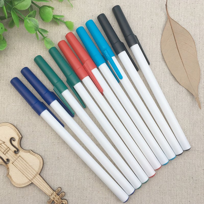 2017Simple Pen New Ballpoint Pen Type Plastic Promotional Ball Pen