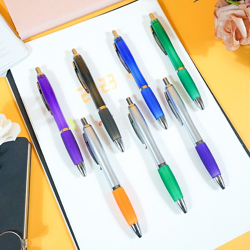 Low Price Customized Wholesale Cheap School Stationery Supplies Plastic Pen Advertising Gift Ballpoint Pens