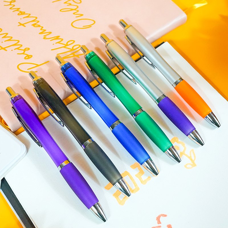 Low Price Customized Wholesale Cheap School Stationery Supplies Plastic Pen Advertising Gift Ballpoint Pens