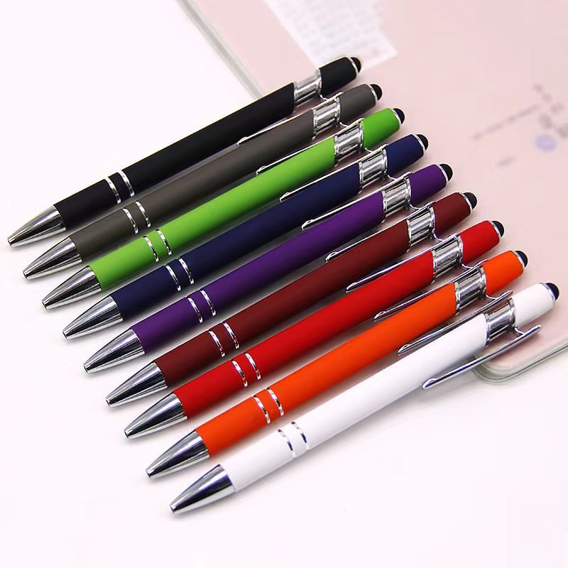 Hot Sale Metal Stylus Pens Custom logo Screen Touch Ball Pen for Gift & Office