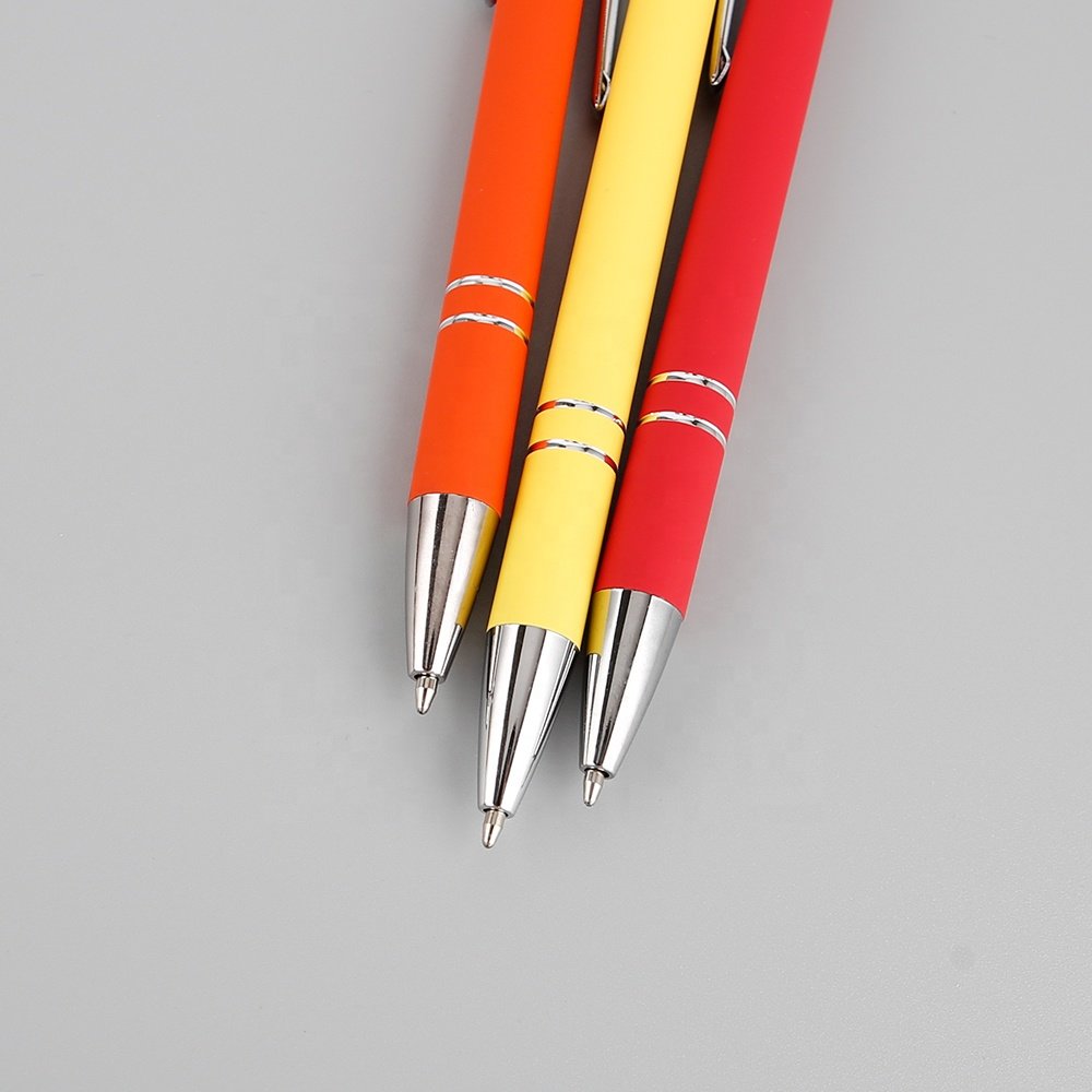 High Quality 2 In 1 Multifunction Touch Screen Stylus Ballpoint Pen with LOGO for Promotional Gift office supplies