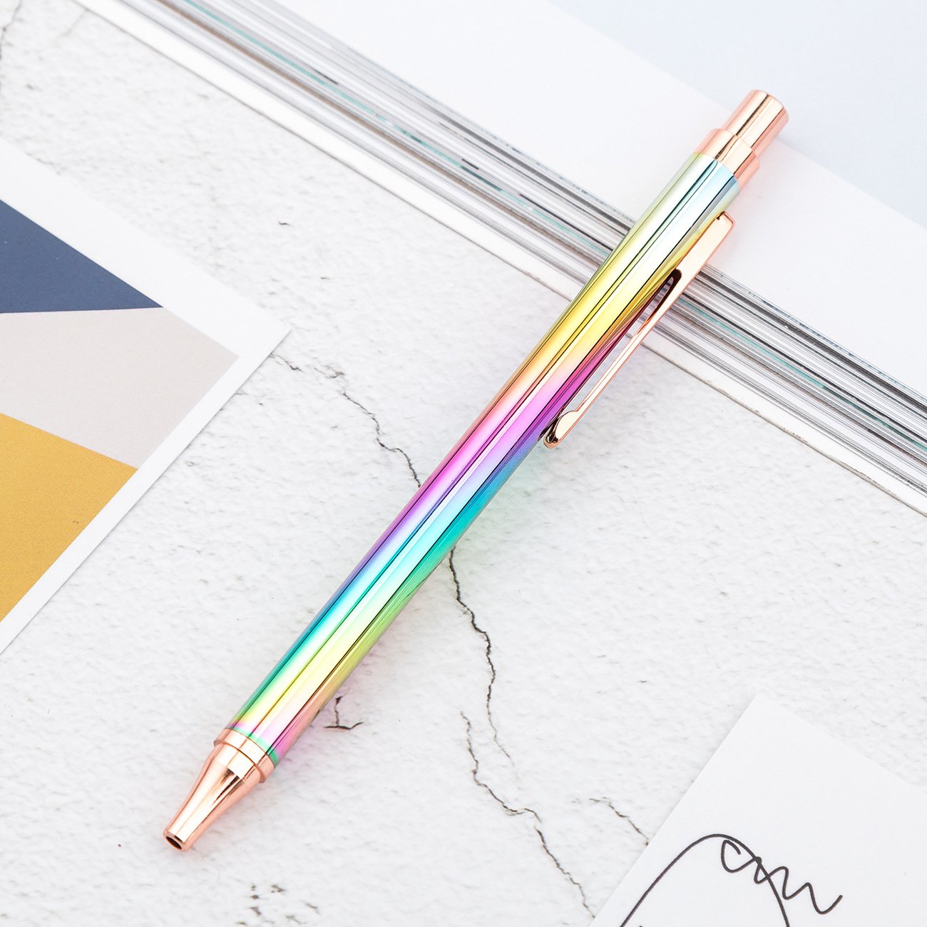 wholesale Aluminum rod pen Press the metal custom advertising ballpen promotion gift pen custom logo ballpoint pens