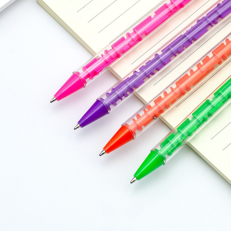 Wholesale Novelty 1.0mm Plastic Office Writing Instrument Labyrinth Puzzle Game Ballpoint Pen Advertising Gift Pen