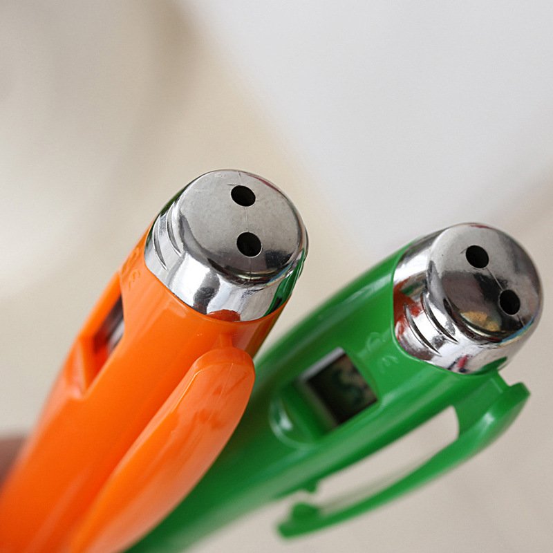 Plastic short watch clock ballpoint pen