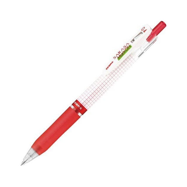 Zebra Sarasa Mark 0.4mm Gel Ink Ballpoint Pen JJS77 Made in Japan with Highlighter Bleed-Resistant Ink Japanese stationery bulk