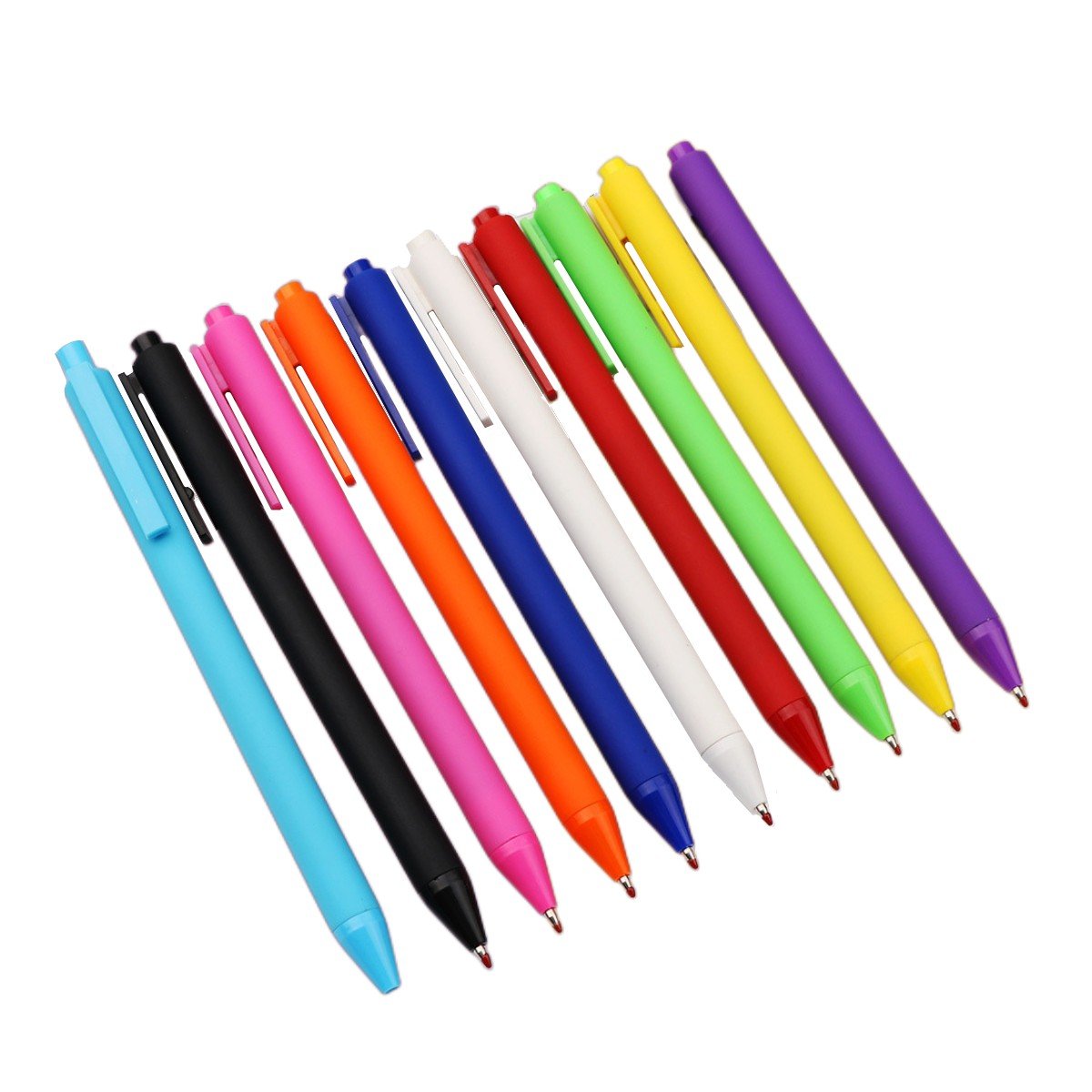 Factory Best Selling Mixed Color High Quality Ballpoint Pen OEM Ballpoint Pen Pair Gift Plastic Pen
