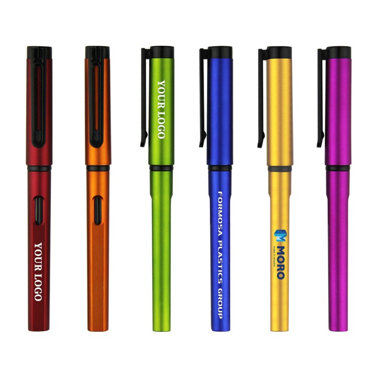 Hot selling bulk branded promotional gift custom logo metal black stylus pen