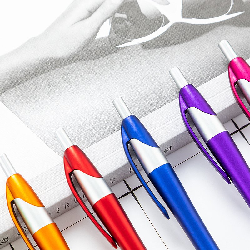 Touch screen plastic pen wholesale writing stationery ballpoint pen printable logo promotional gift advertising pens