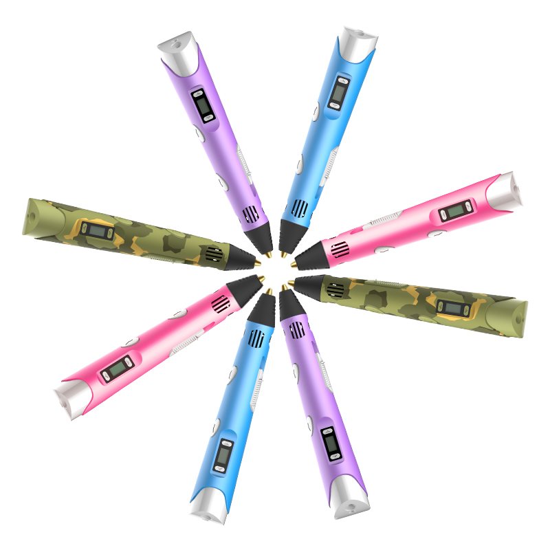 3d printing plastic pen filament multiple color 3d pen filament 1.75 mm diameter 3d printer pen for kids diy printer toy