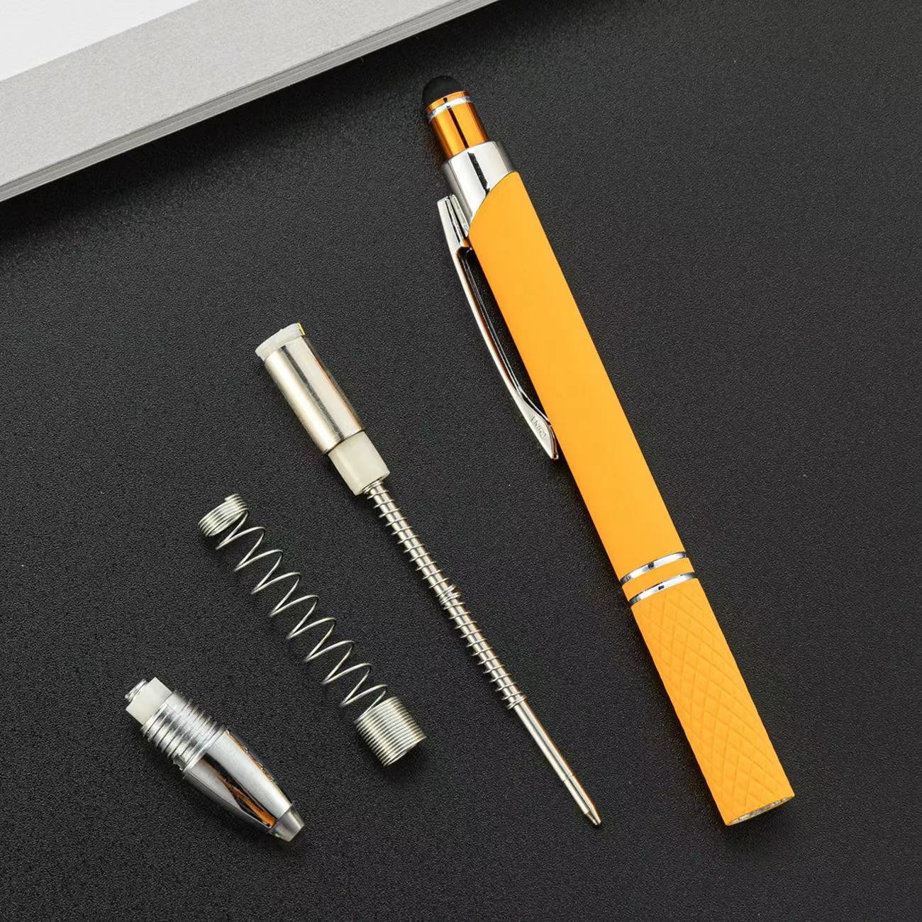 custom ballpoint pen New 3-in-1 LED Light Pen with 1.0mm Touch Screen Stylus Promotional School Office supplies custom ball pen