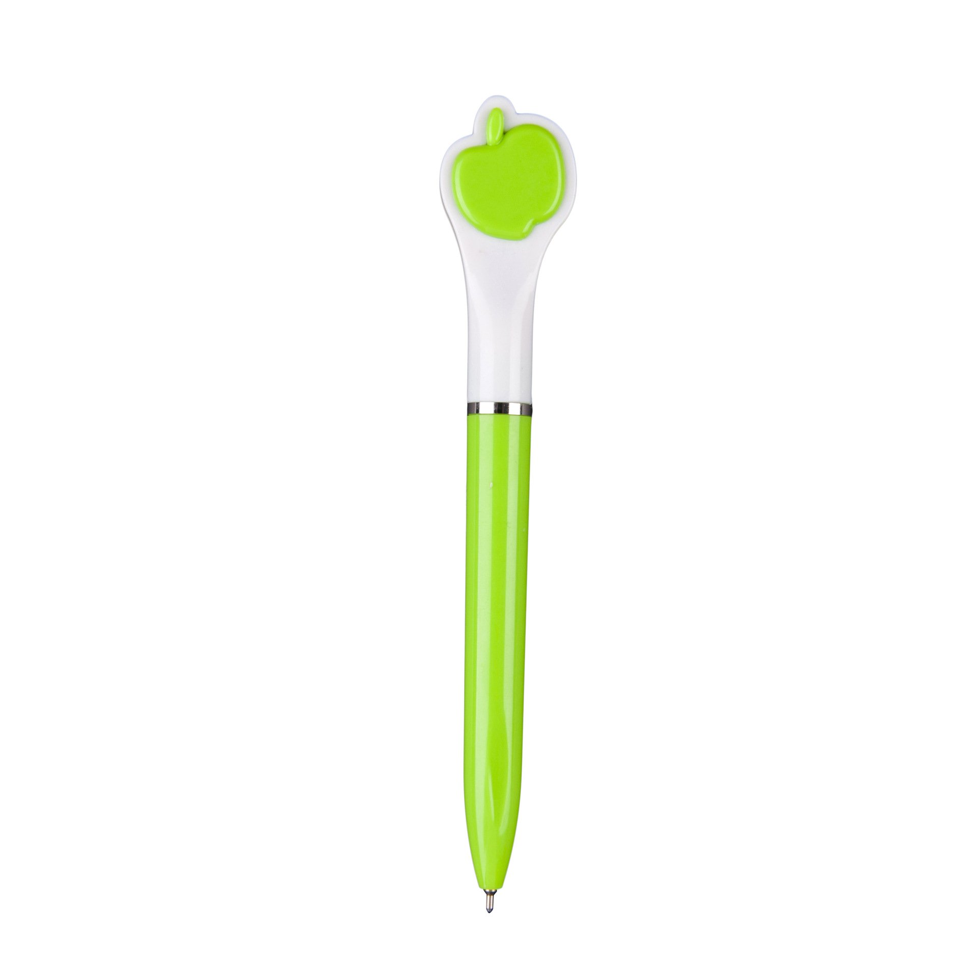 Custom Promotional Gift Peach Apple Grape Strawberry Orange fruit design ballpoint pens with customise logo
