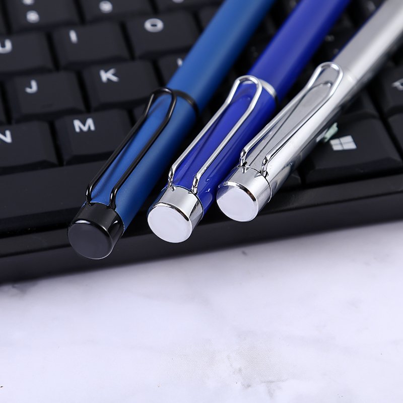 Promotional Custom Logo Luxury Rose Gold Hotel Metal Ball Pen