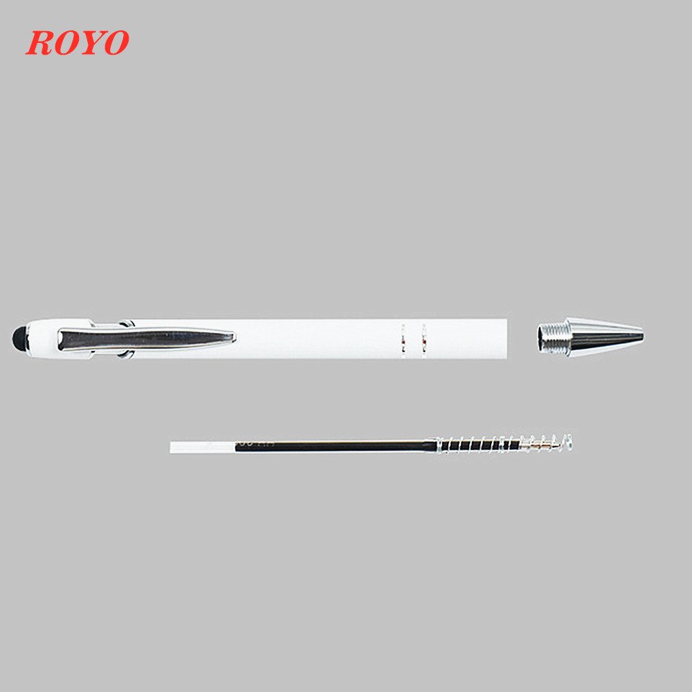 Fashion 2-in-1 Advertising Ballpoint Pen Stylus Custom Colors with 1.0mm Writing Width Promotional Screen Capacitor Logo