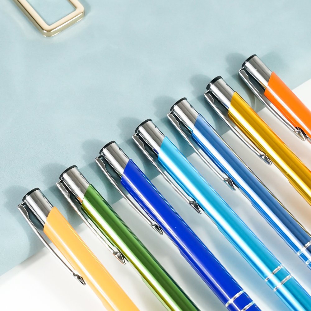 Wholesale Newest Hot Ball Pens Custom Logo Metal Hotel Office Advertising Ballpoint Pen For Promotional Gifts