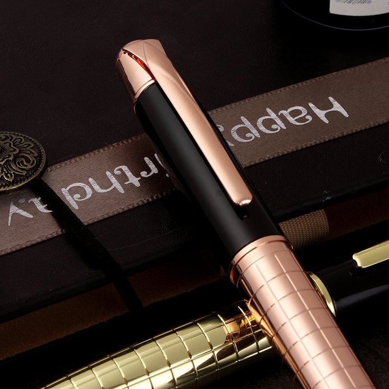 New Launched Simplicity Design Ball Point Pen Multiple Color Luxury Metal Brass Twist Ballpoint Pen