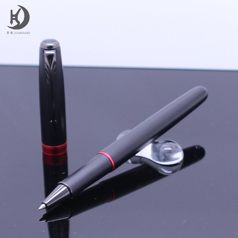 Luxury design promotional gift metal ballpoint pen heavy pen custom logo with box quality pen