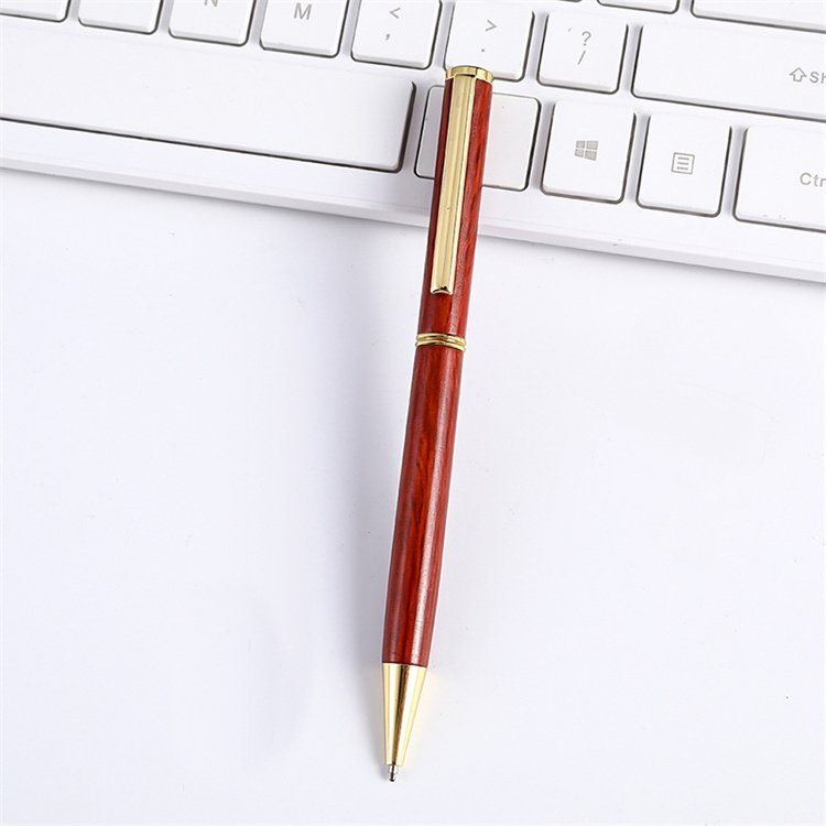 Eco Friendly Luxury Promotional Wood Ballpoint Pen Recycled Bamboo Pen with Logo