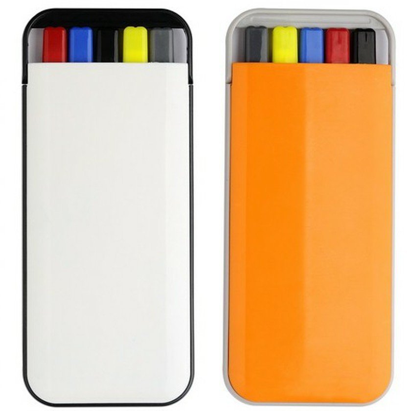 New products private logo luxury highlighter pen Promotional ballpoint pen Plastic Highlighter marker Set