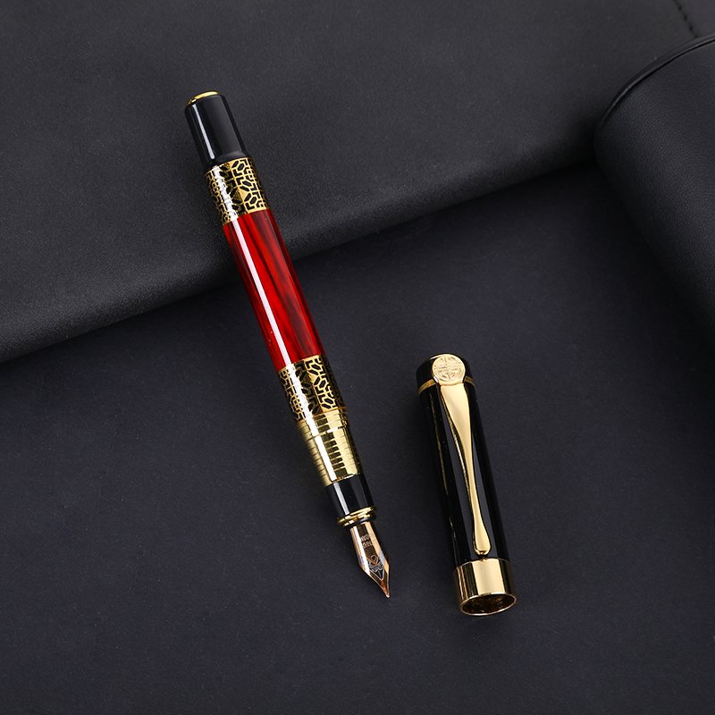 Factory Wholesales Classic Metal Fountain Pen Gel Ink Novelty Pen Promotional Gift With Custom Logo