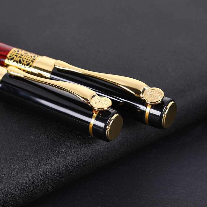 Factory Wholesales Classic Metal Fountain Pen Gel Ink Novelty Pen Promotional Gift With Custom Logo