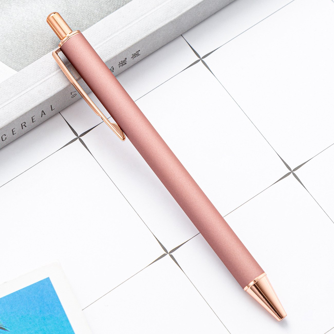 Custom High Quality Metal Ball Pen Best Cheap Click Pen with Feather Novel Business Promotional Logo Printed Ballpoint Pens