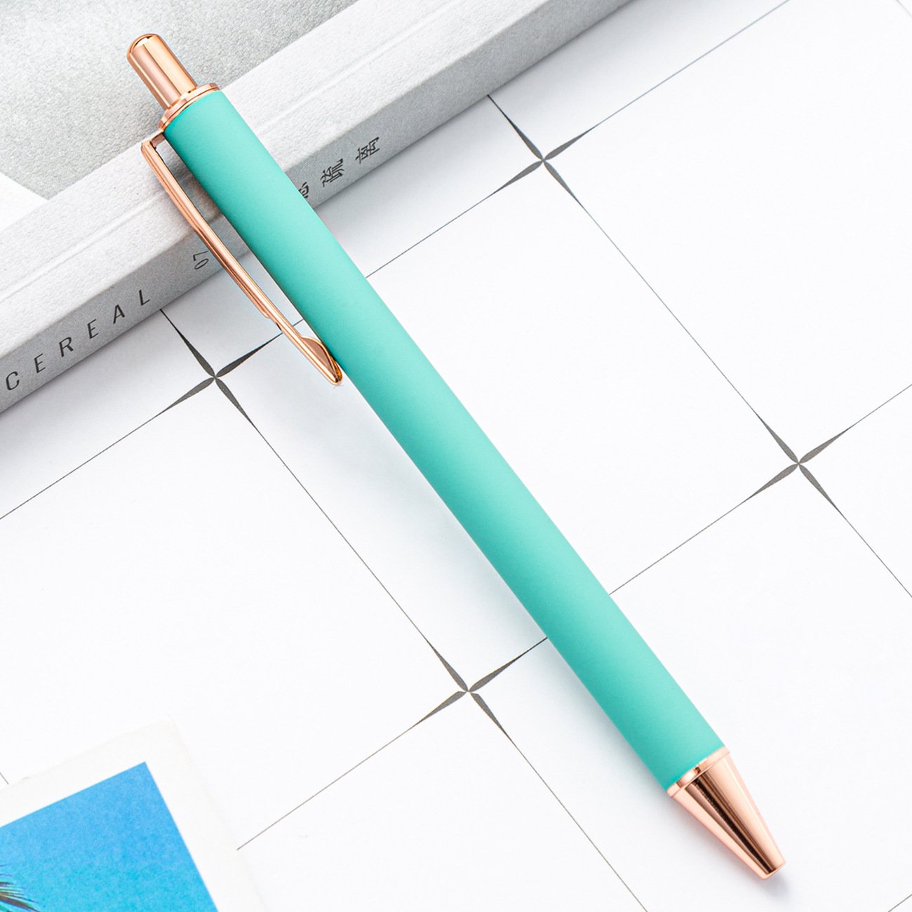 Custom High Quality Metal Ball Pen Best Cheap Click Pen with Feather Novel Business Promotional Logo Printed Ballpoint Pens