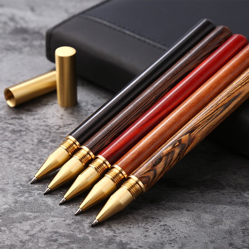 2024 Bamboo Pen Custom Eco Friendly Wood With Custom Logo Promotional Ballpoint Pen