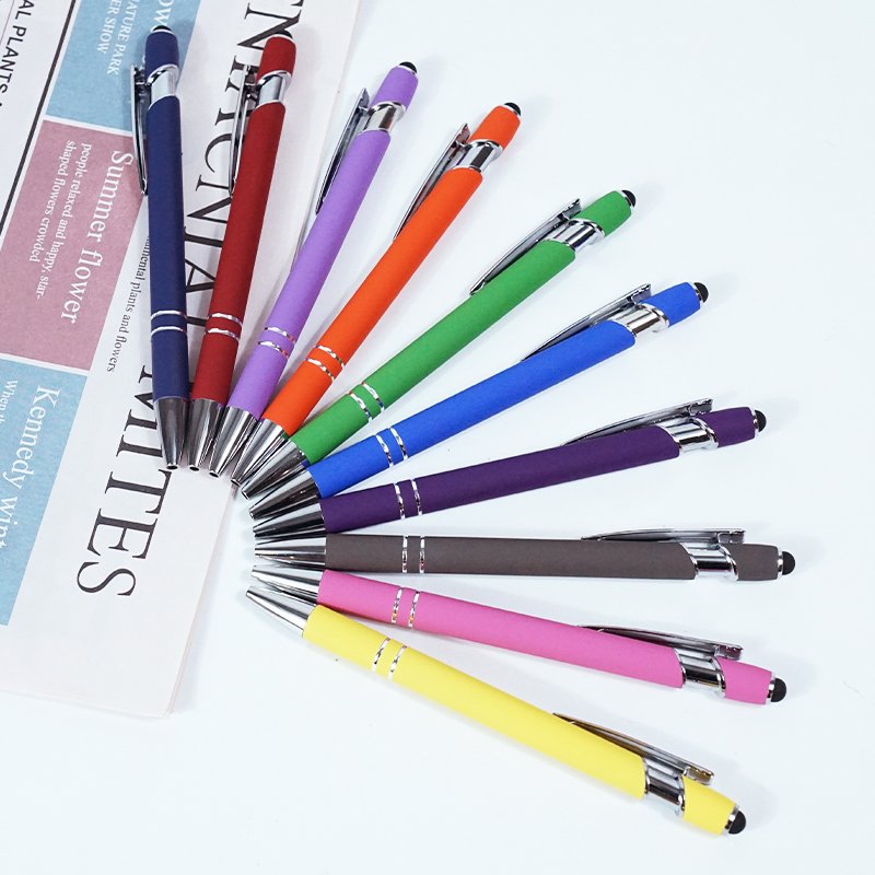 Hot Selling Life Wholesale Custom Logo Blanks Ballpoint Pen Heat Press Pens for Sublimation with Shrink Wrap