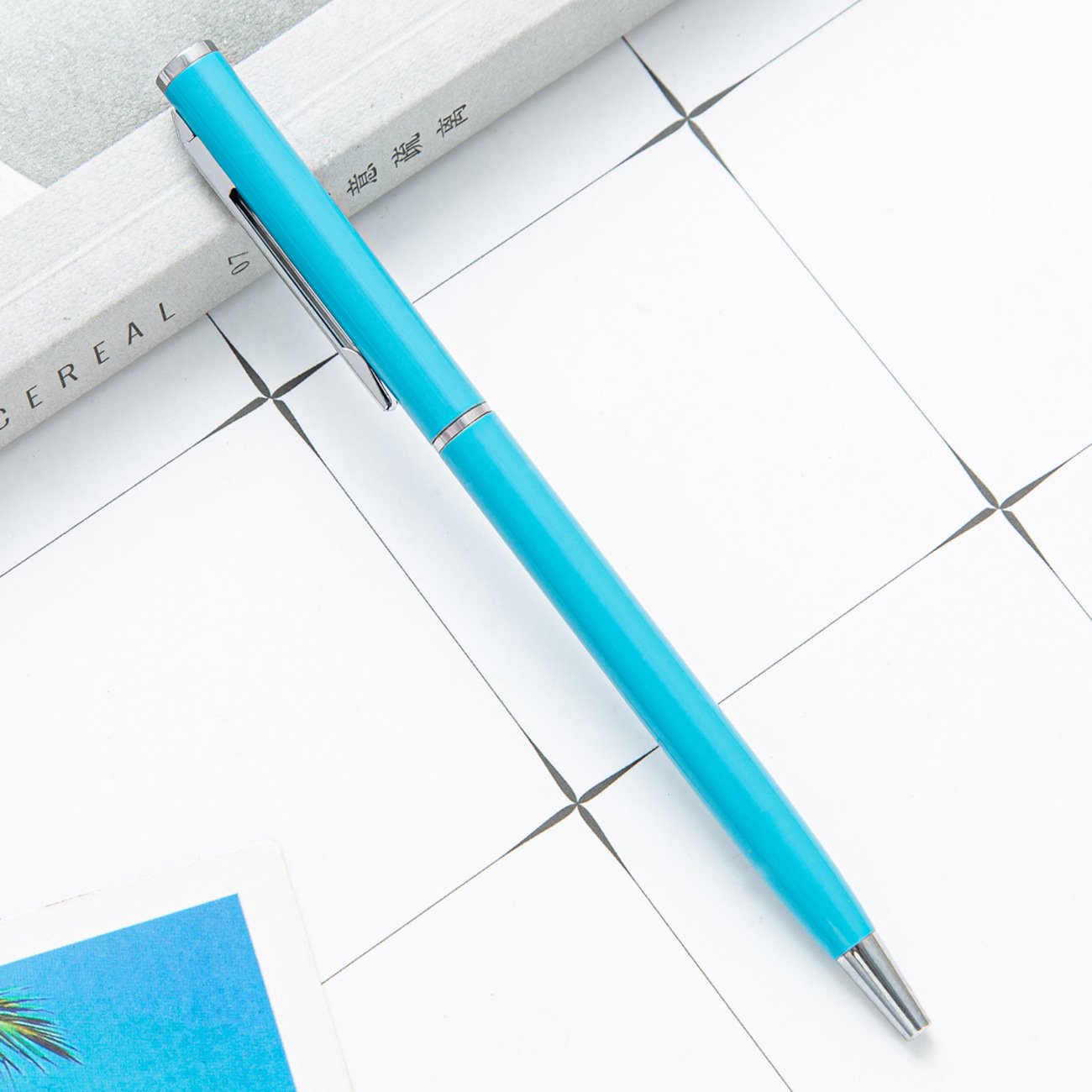 X1030-1 Office Business Conference Gifts Metal ballpoint pen custom pen with logo Hotel advertising Multi color wholesale pen