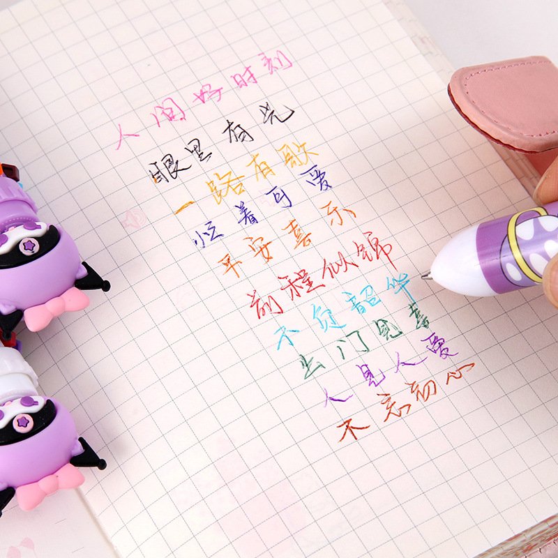 Wholesale Sanrio Kuromi HelloKitty Anime Kawaii Gel Pen 0.5 0.7mm Cute Stationary Supplies