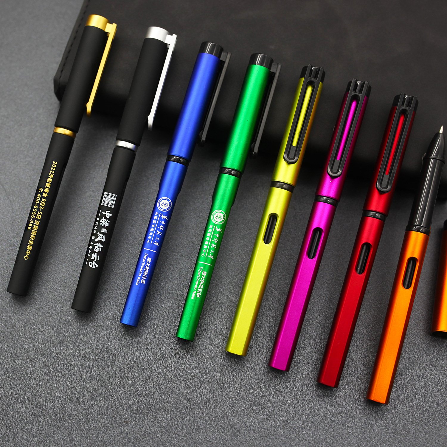 New Printed Ballpoint Metal Pen With Stylus Customized Ball Point Pen Promotional Pen Wholesale Custom Your Logo